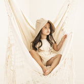lullypop Toddler's Sun Hat in Latte